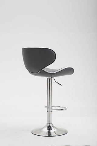 TPFLiving Barhocker Las Palmas Gestell Metall in Chromoptik Kunstleder