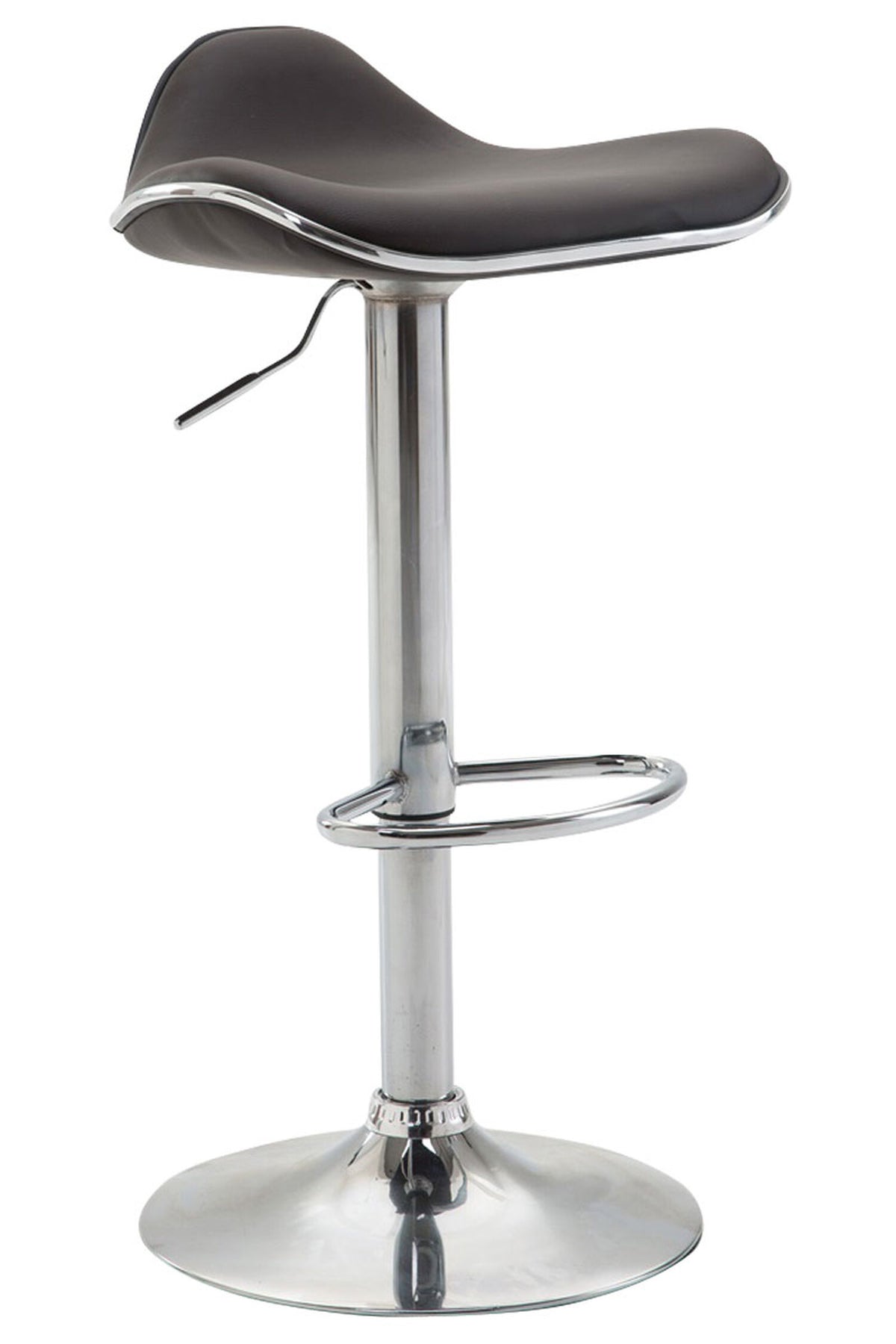 TPFLiving Barhocker Shangrila Gestell Metall in Chromoptik Kunstleder