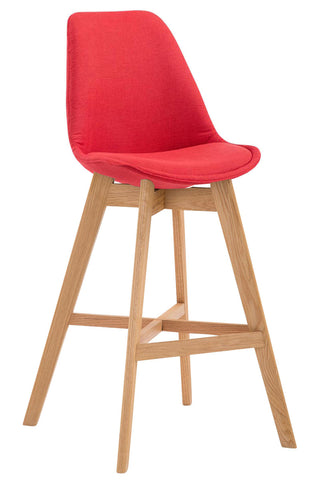 TPFLiving bar stool Canada frame Natura fabric
