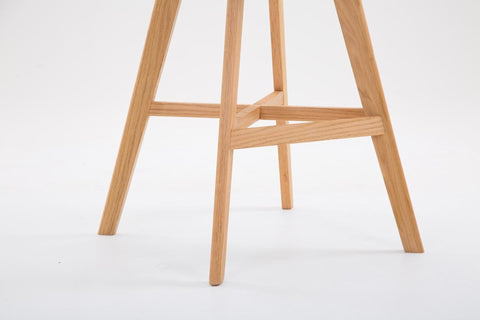 TPFLiving bar stool Canada frame Natura fabric