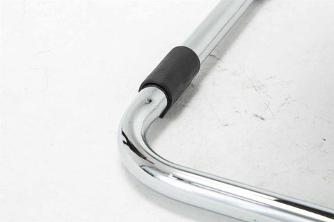 TPFLiving Besucherstuhl Europa Stoff Gestell Metall in Chromoptik