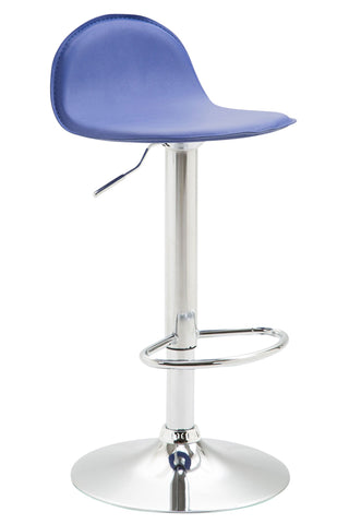 TPFLiving Barhocker Lana V2 Gestell Metall in Chromoptik Kunstleder