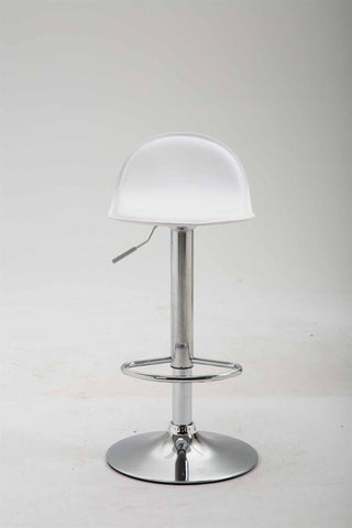 TPFLiving Barhocker Lana V2 Gestell Metall in Chromoptik Kunstleder