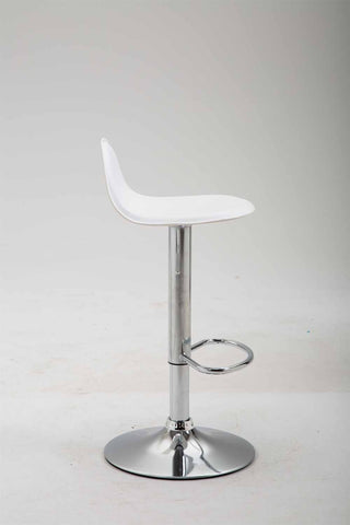 TPFLiving Barhocker Lana V2 Gestell Metall in Chromoptik Kunstleder