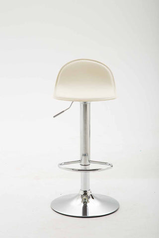 TPFLiving Barhocker Lana V2 Gestell Metall in Chromoptik Kunstleder