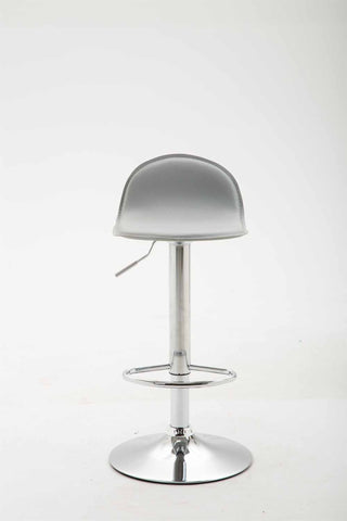 TPFLiving Barhocker Lana V2 Gestell Metall in Chromoptik Kunstleder