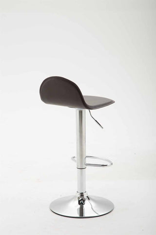 TPFLiving Barhocker Lana V2 Gestell Metall in Chromoptik Kunstleder