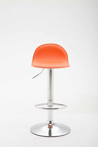 TPFLiving Barhocker Lana V2 Gestell Metall in Chromoptik Kunstleder