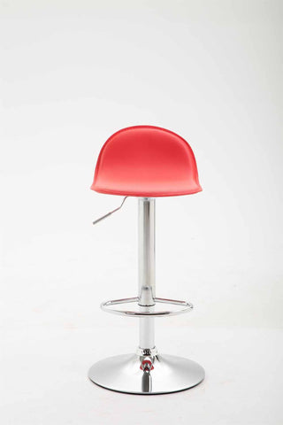 TPFLiving Barhocker Lana V2 Gestell Metall in Chromoptik Kunstleder
