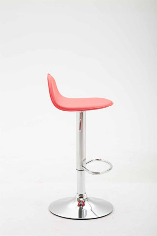 TPFLiving Barhocker Lana V2 Gestell Metall in Chromoptik Kunstleder