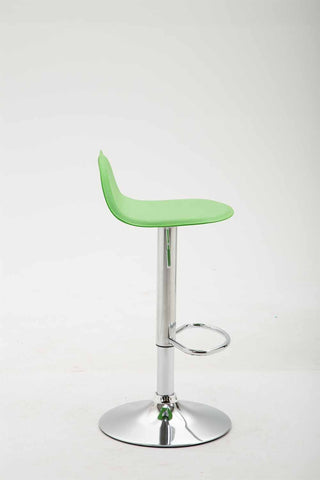 TPFLiving Barhocker Lana V2 Gestell Metall in Chromoptik Kunstleder