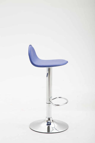 TPFLiving Barhocker Lana V2 Gestell Metall in Chromoptik Kunstleder