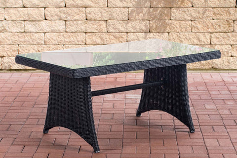 TPFGarden Gartentisch Sibell 5mm Polyrattan