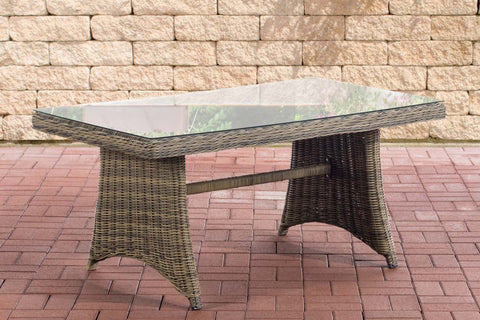 polyrattan table Traumpreisfabrik Sibell 5mm TPFGarden – garden