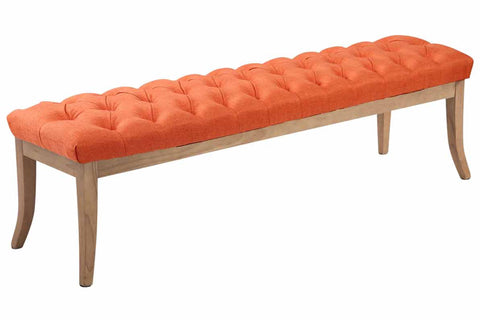 TPFLiving Sitzbank Romeo Stoff antik-hell 150