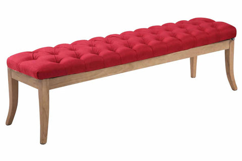 TPFLiving Sitzbank Romeo Stoff antik-hell 150