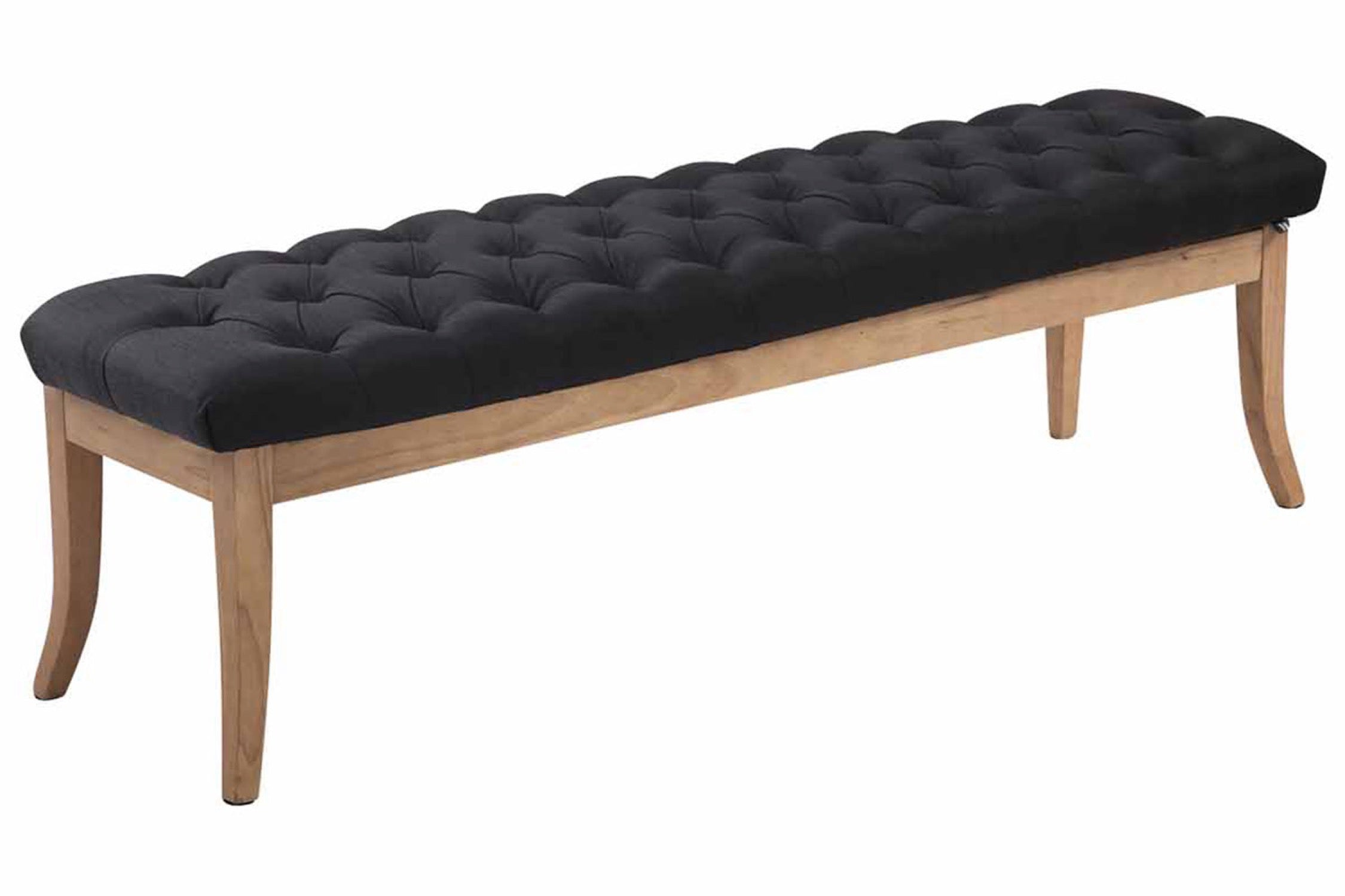 TPFLiving Sitzbank Romeo Stoff antik-hell 150