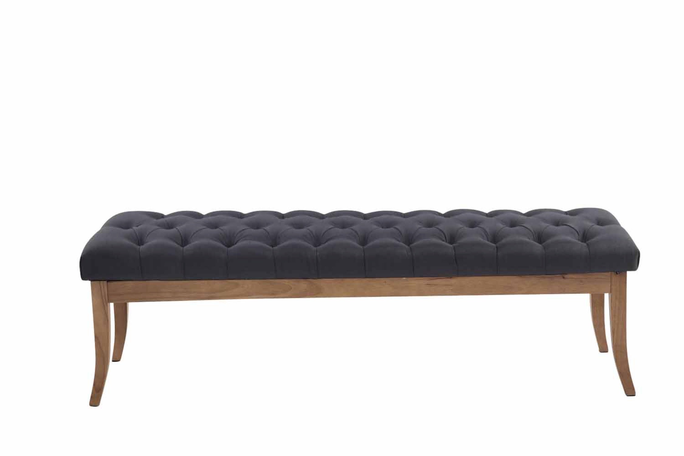 TPFLiving Sitzbank Romeo Stoff antik-hell 150