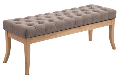 TPFLiving Sitzbank Romeo Stoff antik-hell 120
