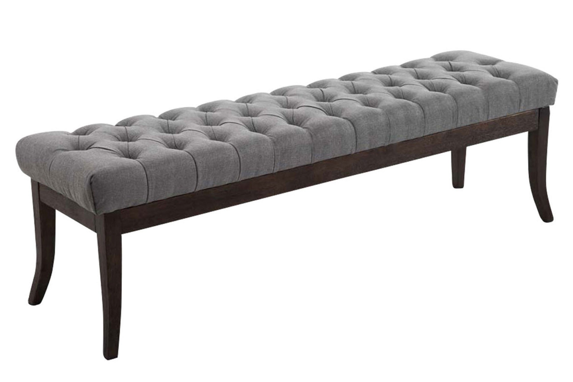 TPFLiving Sitzbank Romeo Stoff antik-dunkel 150