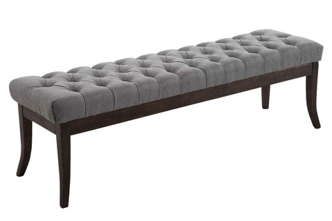 TPFLiving Sitzbank Romeo Stoff antik-dunkel 150