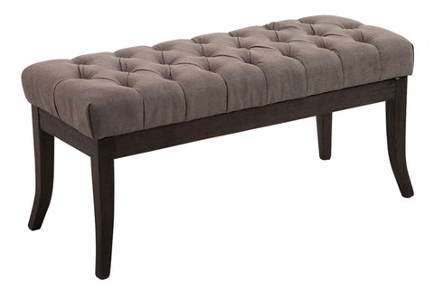 TPFLiving Sitzbank Romeo Stoff antik-dunkel 100