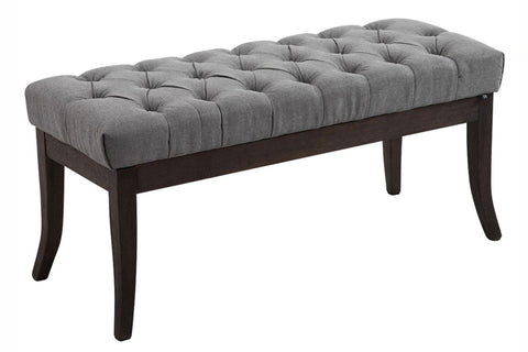 TPFLiving Sitzbank Romeo Stoff antik-dunkel 100
