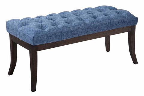 TPFLiving Sitzbank Romeo Stoff antik-dunkel 100