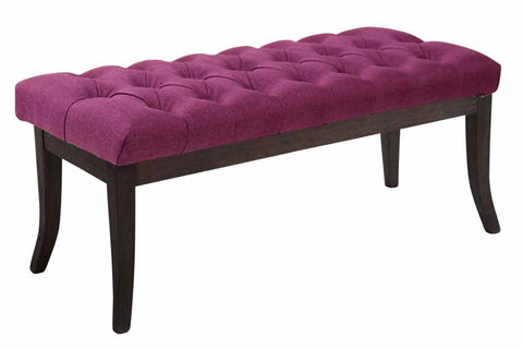 TPFLiving Sitzbank Romeo Stoff antik-dunkel 100