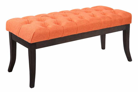 TPFLiving Sitzbank Romeo Stoff antik-dunkel 100