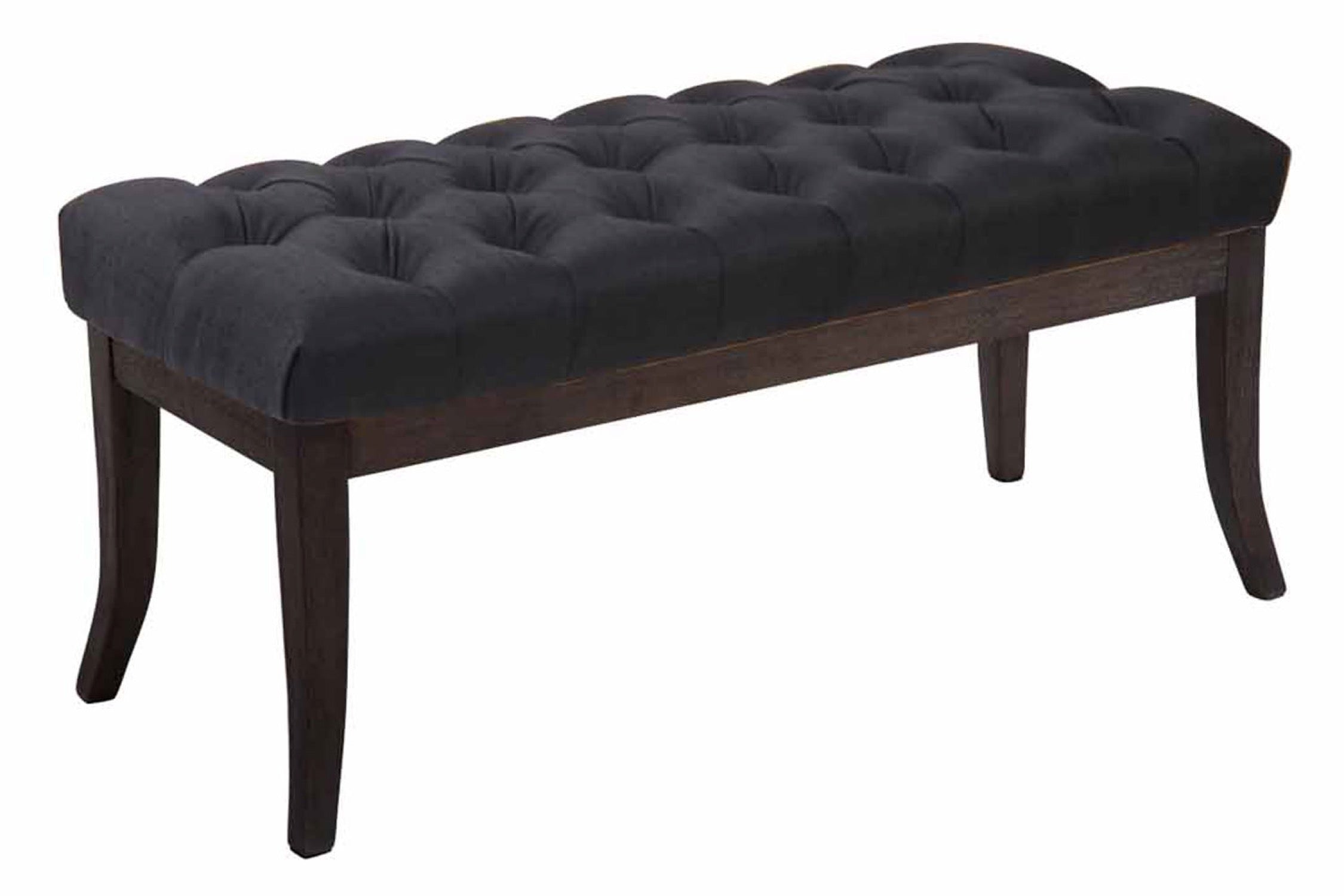 TPFLiving Sitzbank Romeo Stoff antik-dunkel 100