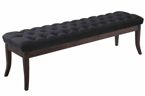 TPFLiving Sitzbank Romeo Stoff antik-dunkel 150