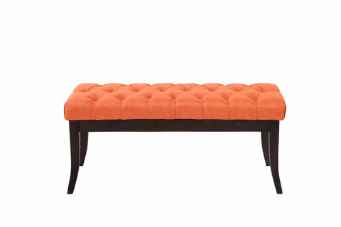 TPFLiving Sitzbank Romeo Stoff antik-dunkel 100