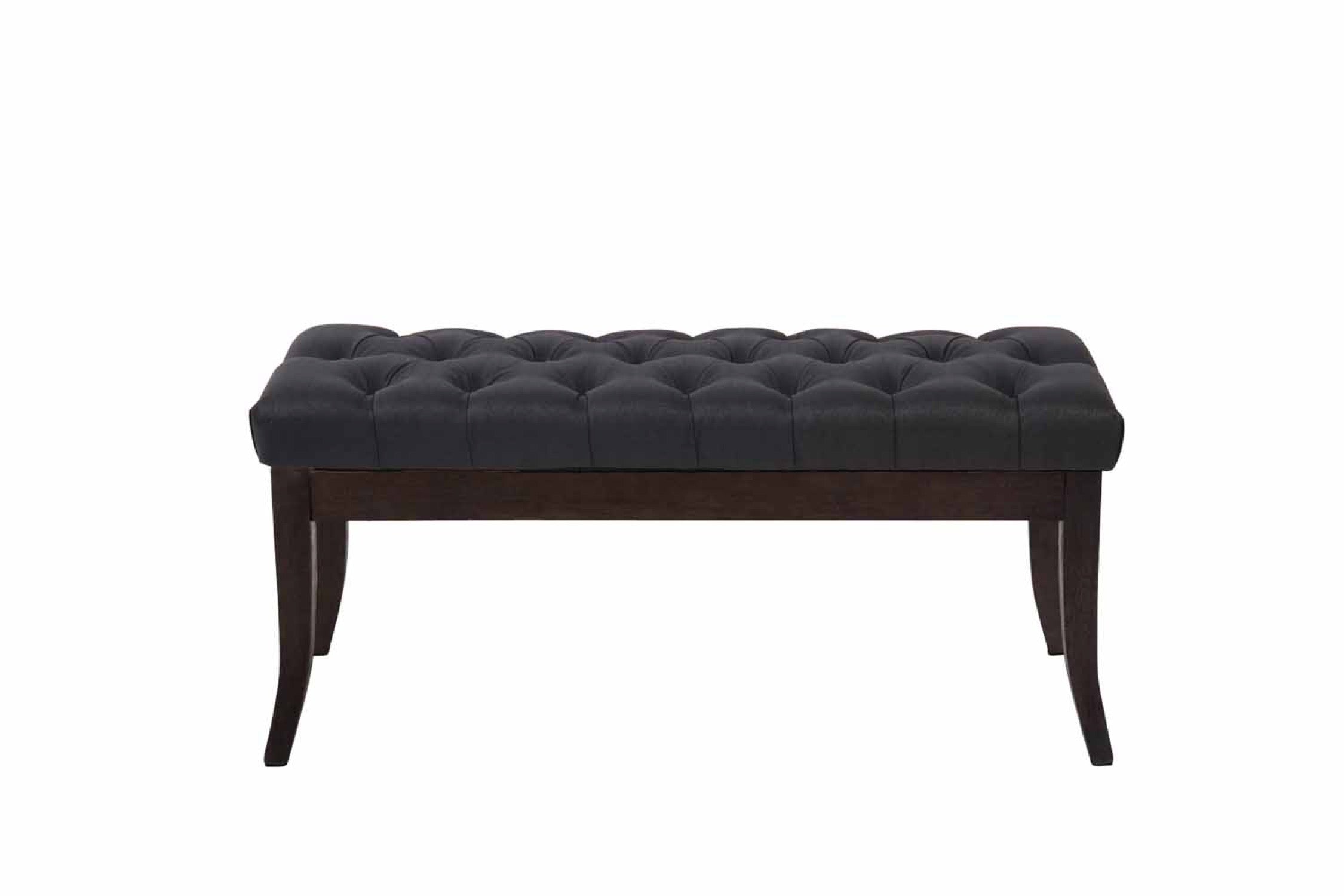 TPFLiving Sitzbank Romeo Stoff antik-dunkel 100
