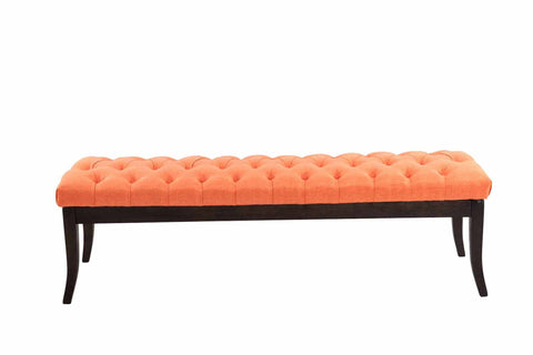 TPFLiving Sitzbank Romeo Stoff antik-dunkel 150