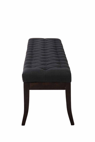 TPFLiving Sitzbank Romeo Stoff antik-dunkel 150