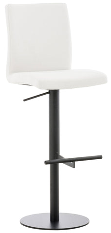 TPFLiving bar stool Cathy frame black fabric