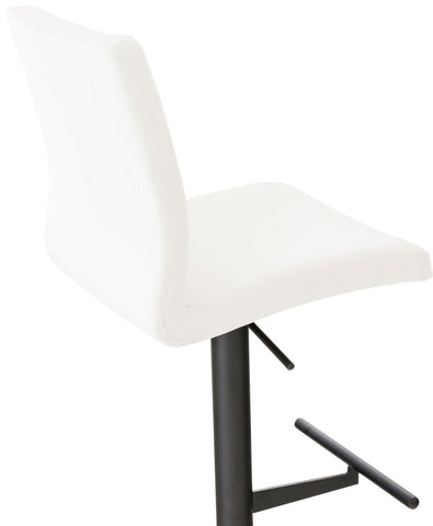 TPFLiving bar stool Cathy frame black fabric