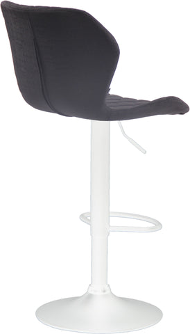 TPFLiving bar stool Cora frame white fabric