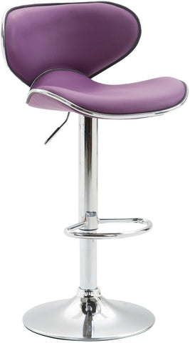 TPFLiving Barhocker Las Palmas Gestell Metall in Chromoptik Kunstleder
