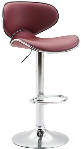 TPFLiving Barhocker Las Palmas Gestell Metall in Chromoptik Kunstleder