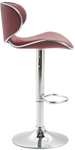 TPFLiving Barhocker Las Palmas Gestell Metall in Chromoptik Kunstleder