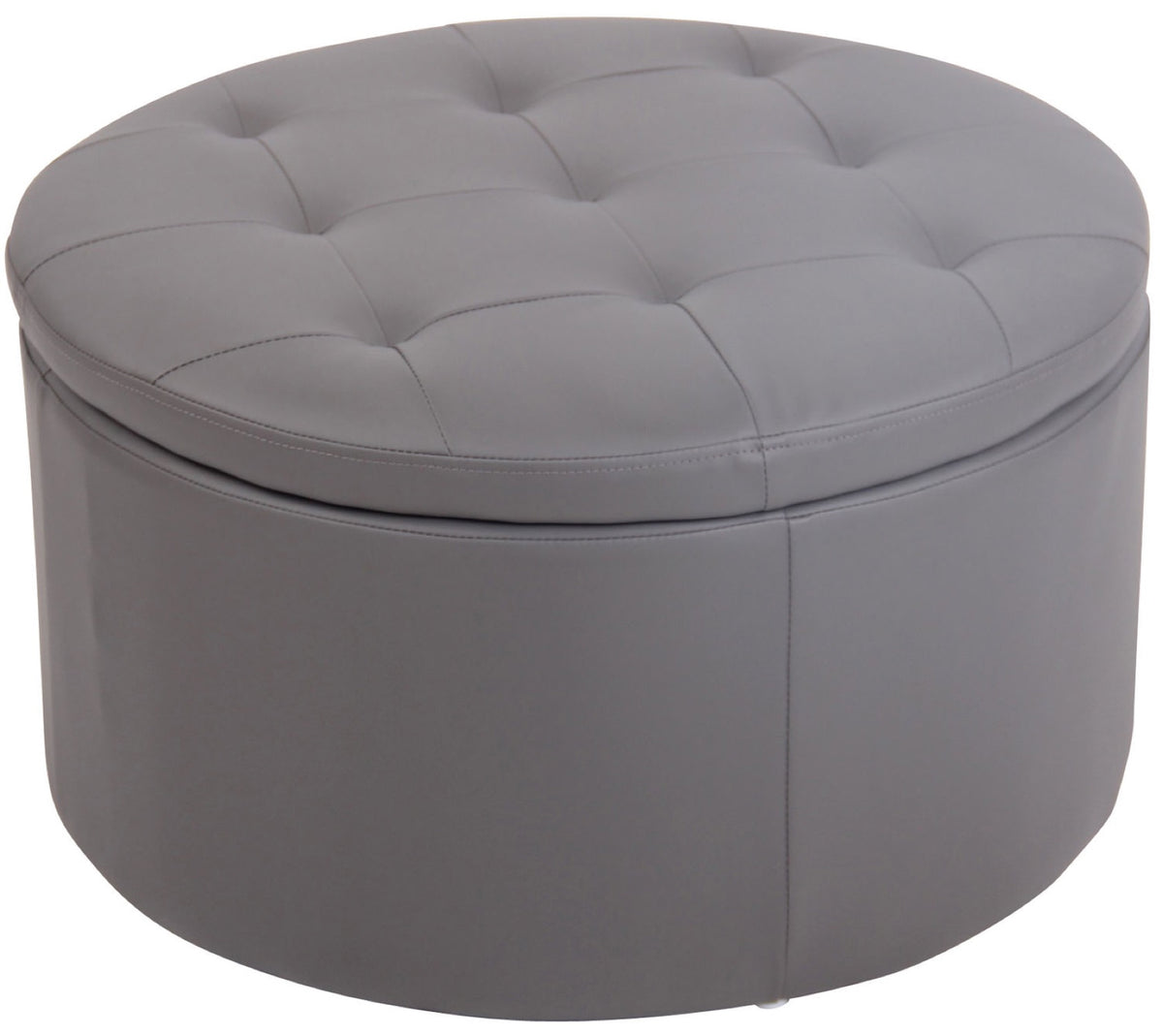 TPFLiving Sitzhocker Eva Kunstleder