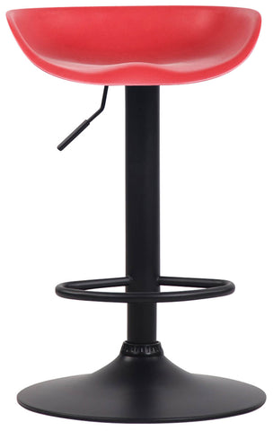 TPFLiving bar stool Anna frame black plastic