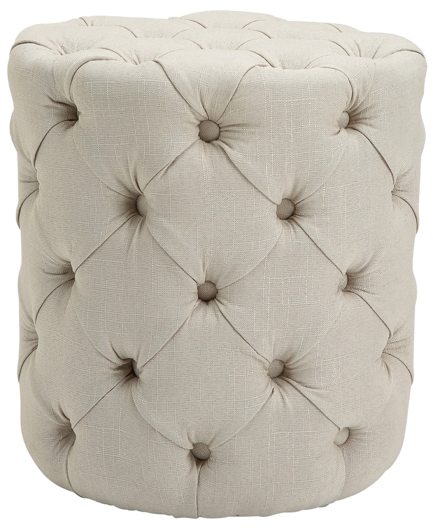 TPFLiving Sitzhocker Darcy Stoff M