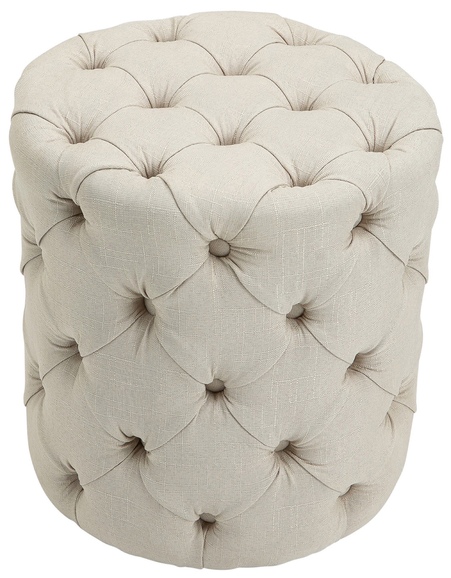 TPFLiving Sitzhocker Darcy Stoff M