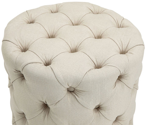 TPFLiving Sitzhocker Darcy Stoff M