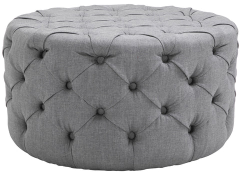 TPFLiving Sitzhocker Darcy Stoff XL