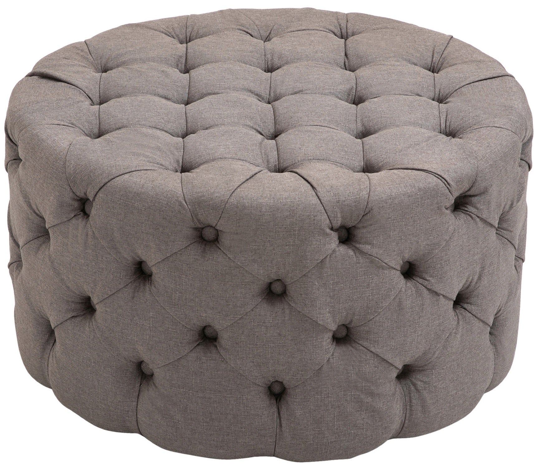 TPFLiving Sitzhocker Darcy Stoff XL