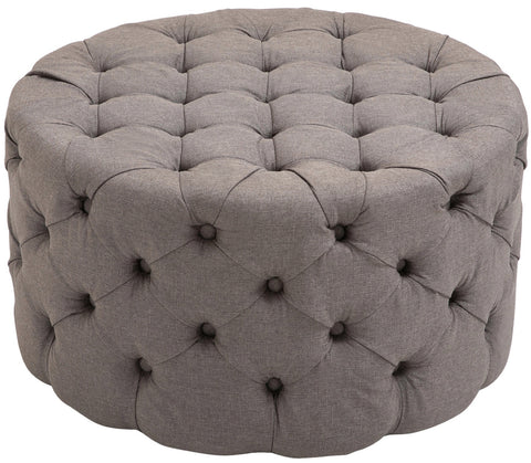 TPFLiving Sitzhocker Darcy Stoff XL